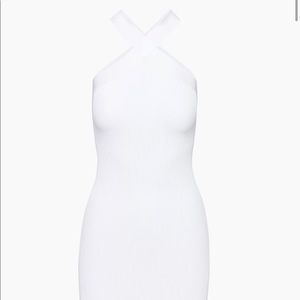 Babaton Sculpt Knit Criss Cross Dress